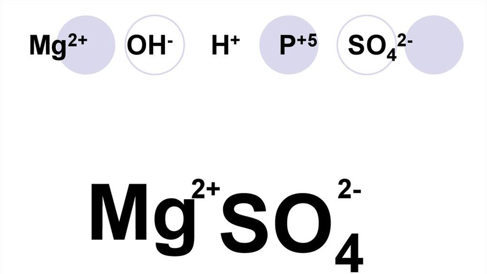 Sulfate de magnésium dans zxcvbnqwert